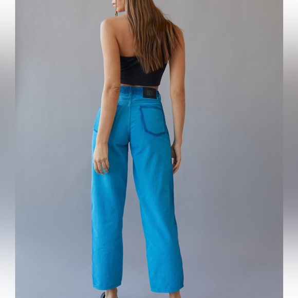 bdg high waisted baggy corduroy pant - tie dye - Picture 2 of 4